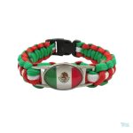 Bracelet aux couleurs du drapeau mexicain