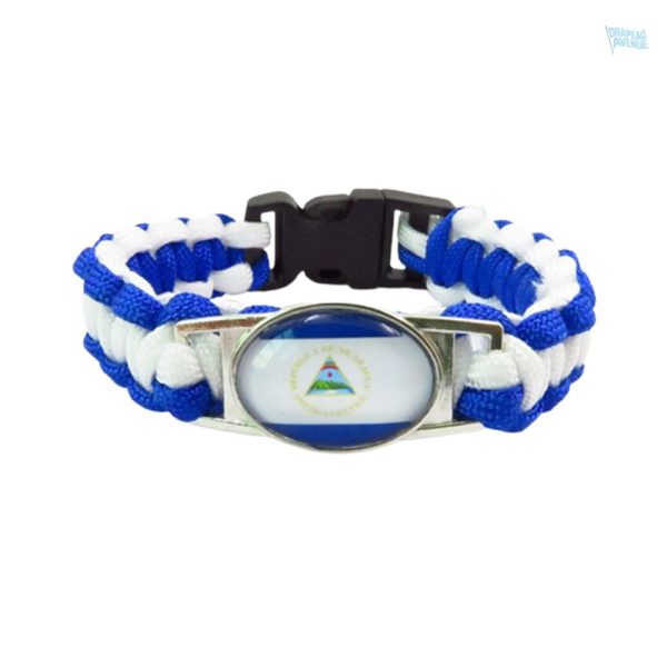 Bracelet aux couleurs du drapeau du Nicaragua