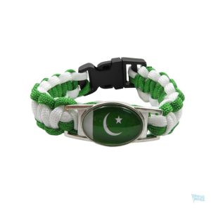 Bracelet représentant le drapeau du Pakistan