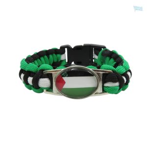 Bracelet aux couleurs du drapeau de la Palestine