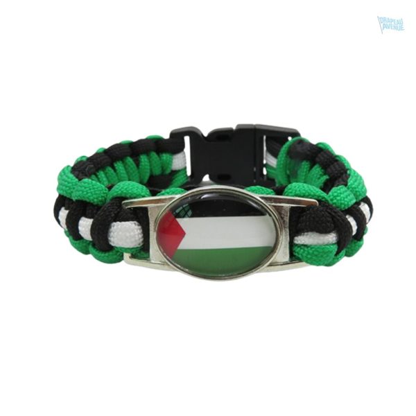 Bracelet aux couleurs du drapeau de la Palestine
