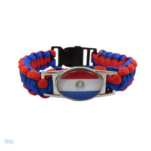 Bracelet aux couleurs du drapeau du Paraguay