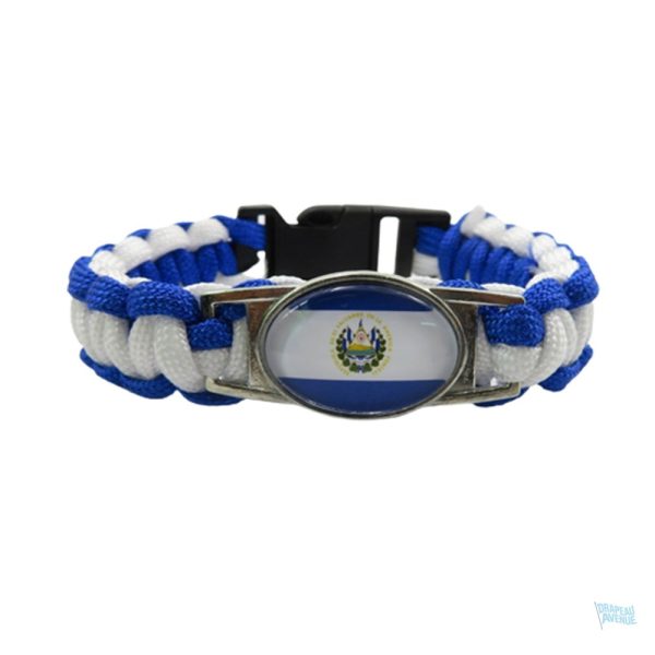 Bracelet drapeau du Salvador