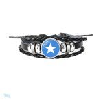 Bracelet cuir drapeau Somalie