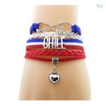 Bracelet Chili Love en hommage au drapeau chilien