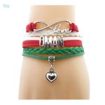 Bracelet Oman avec motif drapeau national