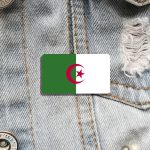 Accessoire de mode avec motif du drapeau algérien
