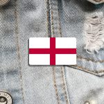 Broche avec motif du drapeau britannique classique