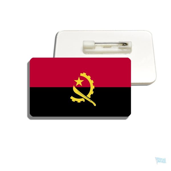 Accessoire décoratif aux couleurs du drapeau angolais