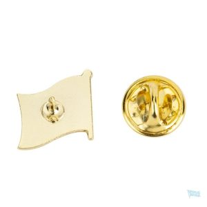 Accessoire patriotique, broche aux couleurs de l'Azerbaïdjan