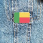 Bijou broche Bénin, symbole de fierté nationale et d'identité