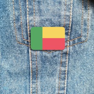 Bijou broche Bénin, symbole de fierté nationale et d'identité