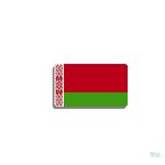 Accessoire représentant le drapeau de la Biélorussie