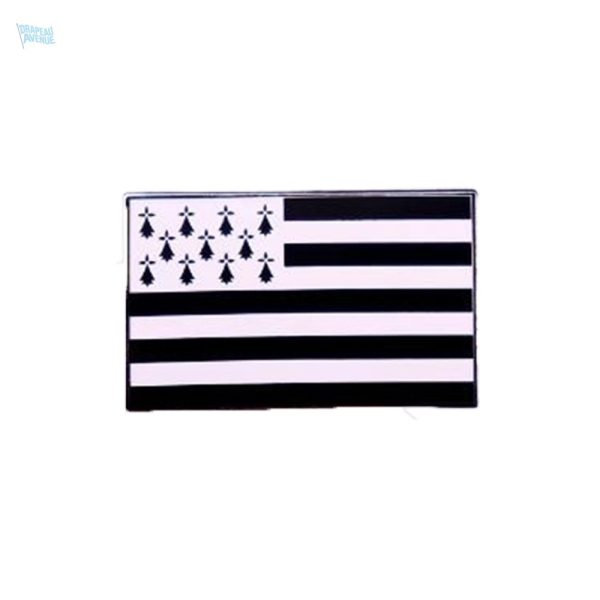 Broche drapeau Bretagne, accessoire symbolique breton