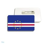 Drapeau Cap-Vert en broche colorée pour accessoires