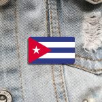 Bijou drapeau Cuba, symbole de fierté nationale