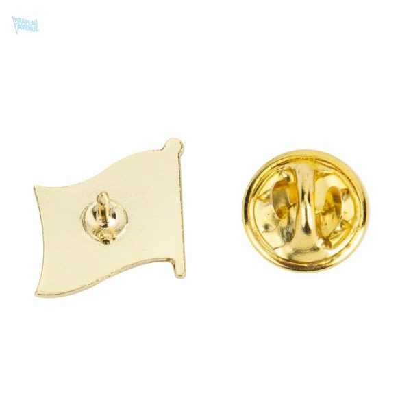 Broche chic avec motif du drapeau de l'Égypte à porter