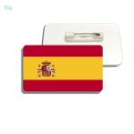 Accessoire de mode inspiré du drapeau espagnol