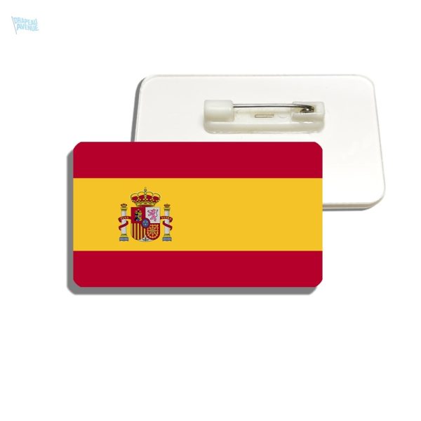 Accessoire de mode inspiré du drapeau espagnol