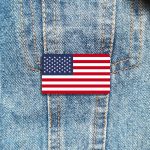 Bijou drapeau USA, idéal pour les événements et rassemblements