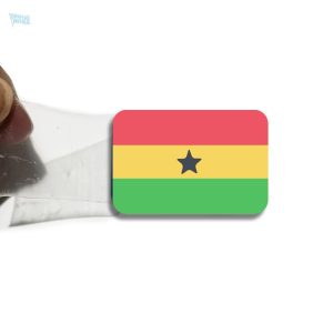 Accessoire mode avec drapeau du Ghana