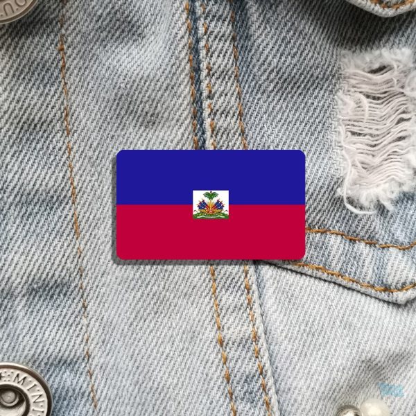 Bijou représentant le drapeau national d'Haïti