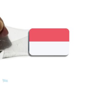 Accessoire broche avec le drapeau de l'Indonésie