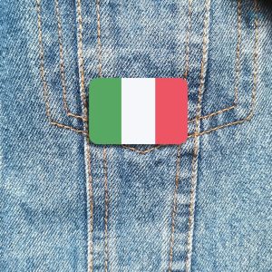 Bijou symbolique du drapeau d'Italie