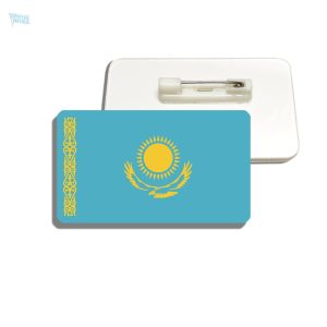Accessoire de mode drapeau Kazakhstan pour les passionnés
