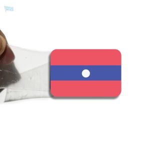 Accessoire de mode drapeau Laos, symbole du pays