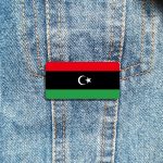 Bijou représentant le drapeau national libyen