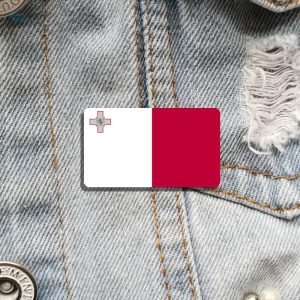Bijou représentant le drapeau de Malte