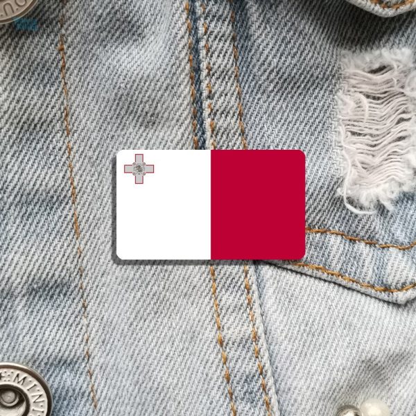 Bijou représentant le drapeau de Malte
