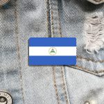 Accessoire représentant le drapeau du Nicaragua