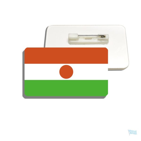 Accessoire drapeau Niger pour les passionnés de culture