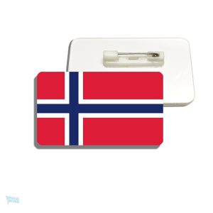 Accessoire patriotique représentant le drapeau norvégien