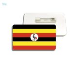 Accessoire de mode avec le drapeau Ouganda