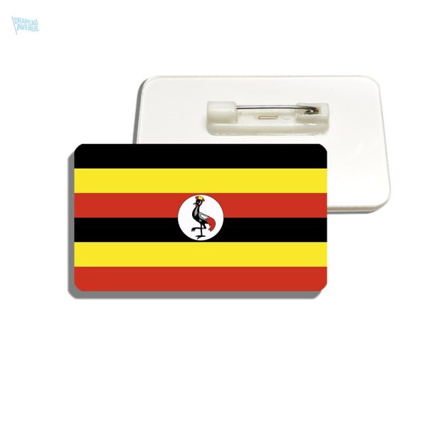 Accessoire de mode avec le drapeau Ouganda