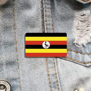 Bijou représentant le drapeau de l'Ouganda