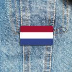 Accessoire drapeau néerlandais, broche pour fans et collectionneurs
