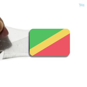 Accessoire drapeau Congo, symbole national élégant et distinctif