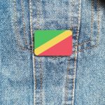 Bijou drapeau République du Congo pour les passionnés de culture