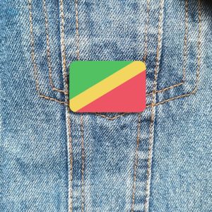 Bijou drapeau République du Congo pour les passionnés de culture