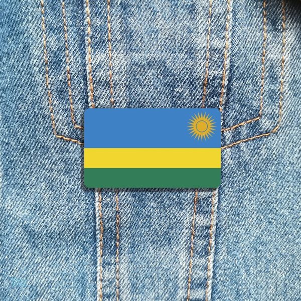 Broche symbolique Rwanda pour célébrer la culture nationale