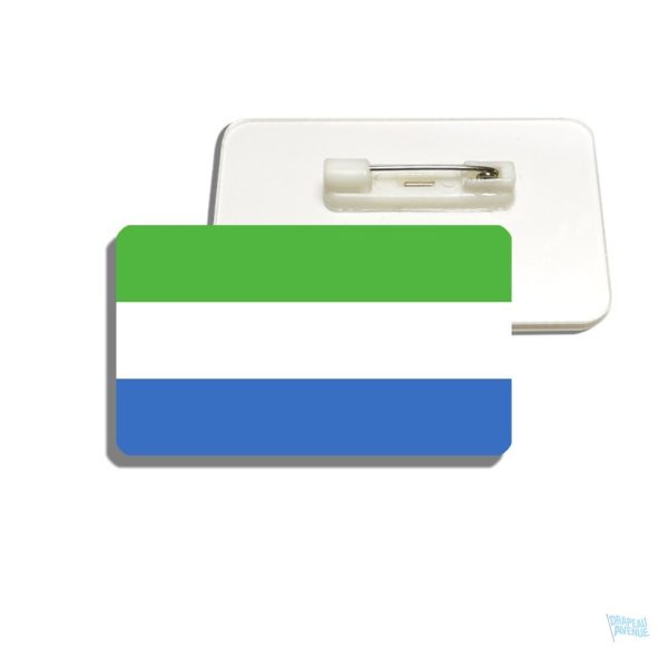Accessoire drapeau Sierra Leone pour fans et supporters