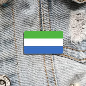 Bijou représentant le drapeau de la Sierra Leone