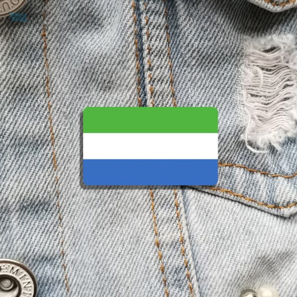 Bijou représentant le drapeau de la Sierra Leone