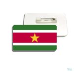 Accessoire drapeau Suriname pour les fans de ce pays