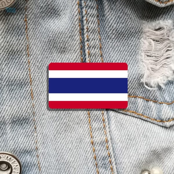 Bijou drapeau Thaïlande, parfait pour les passionnés de culture asiatique