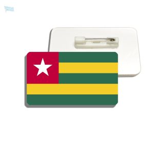 Accessoire de mode drapeau Togo, symbole national
